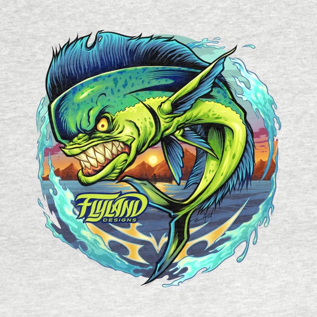 Angry Mahi-Mahi by FlylandDesigns